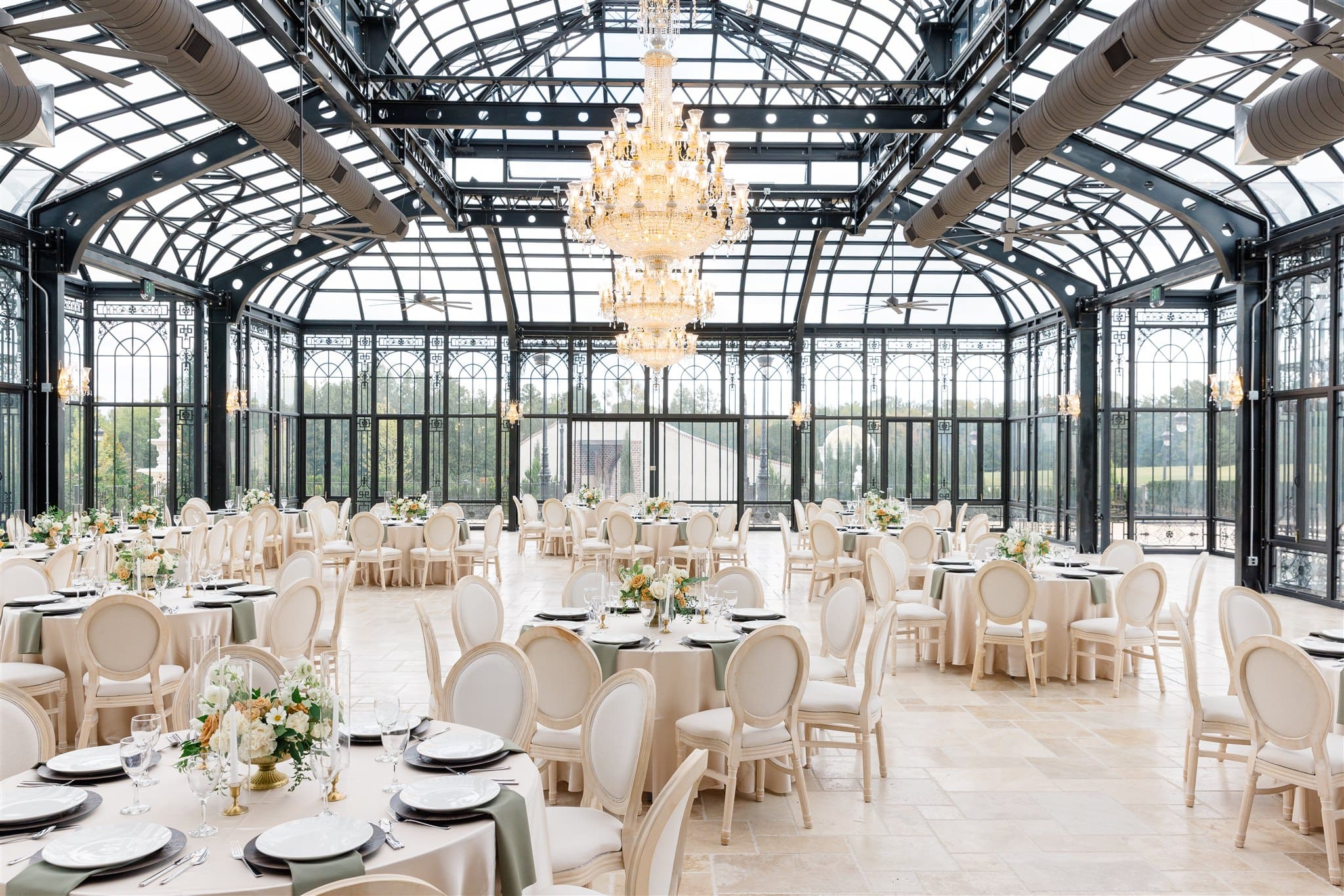 Summer Wedding At The Conservatory At Blackberry Ridge